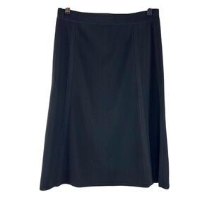 Misook Black Aline Skirt